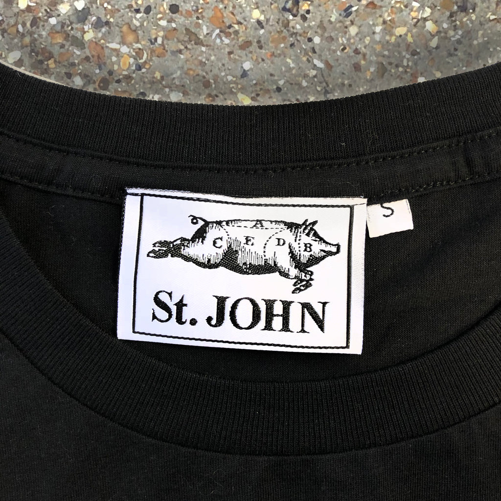 A BLACK PIG T-SHIRT